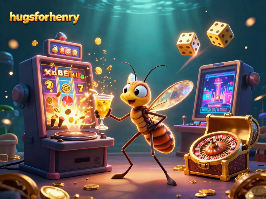 Engaging illustration showcasing hugsforhenry casino adventures with vibrant characters and gaming elements.