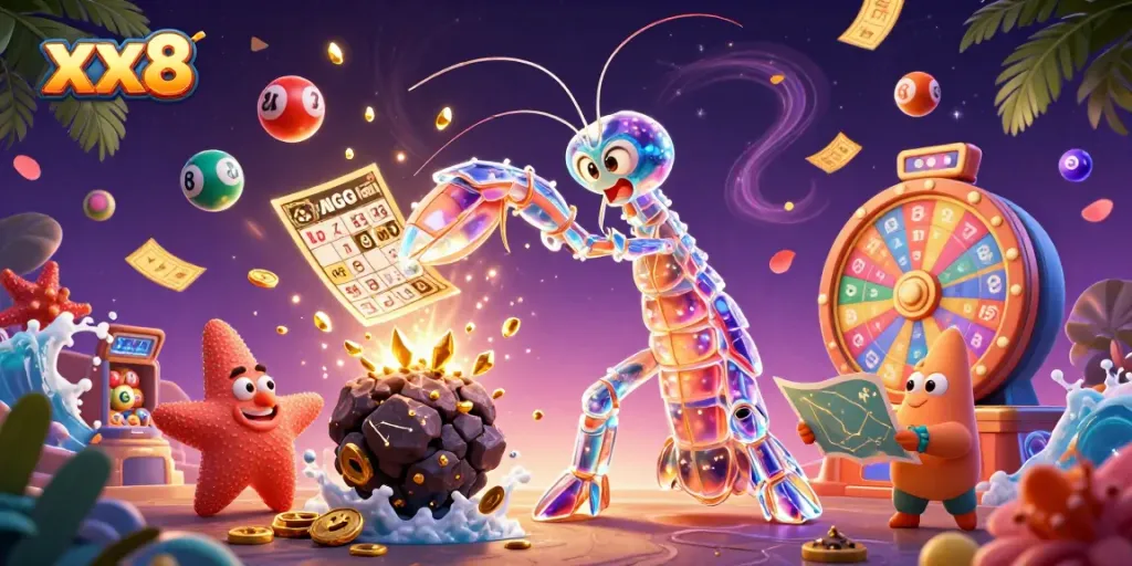 Experience thrilling wins with xx8 in a galactic casino adventure featuring vibrant game elements.