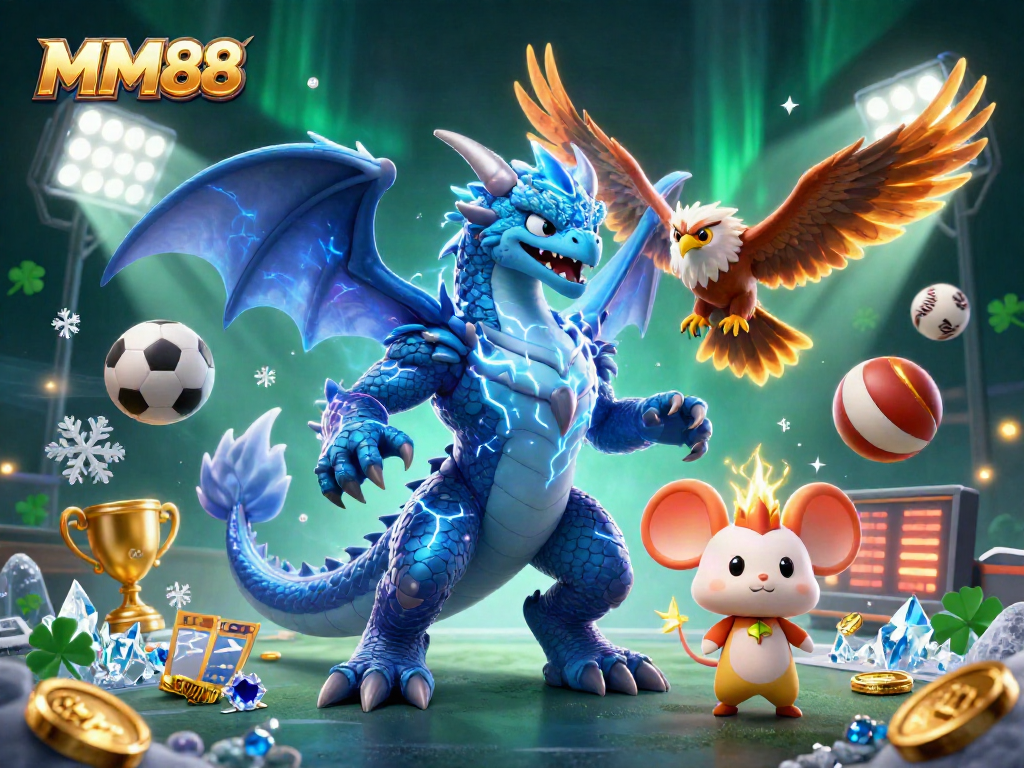 Experience thrilling MM88 casino action with dynamic characters and vibrant game elements.