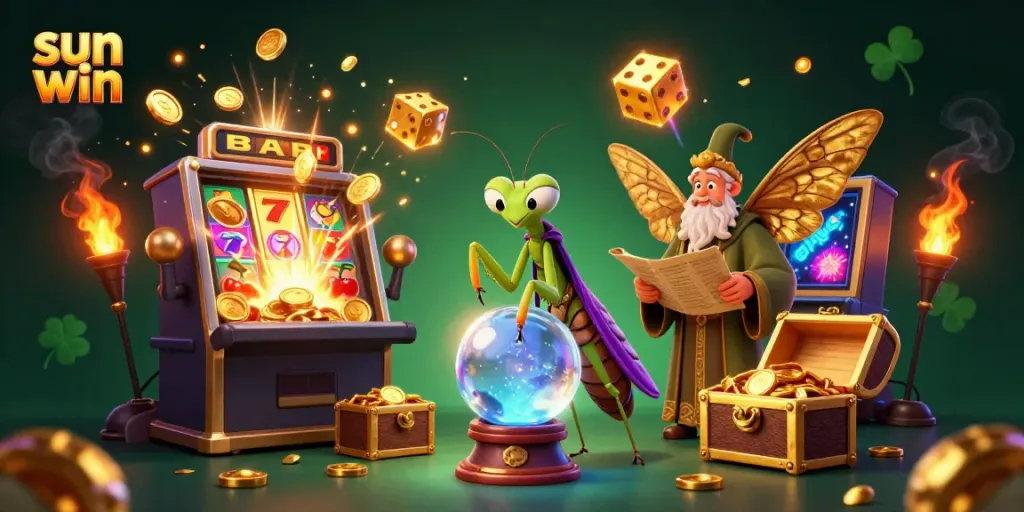 Experience thrilling jackpots with sun win in a vibrant casino environment featuring dynamic elements.