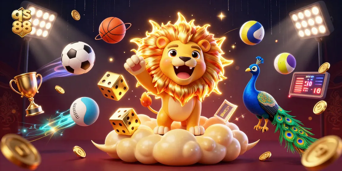 Experience dynamic gaming excitement with qs 88 in this vibrant illustration of online casino action.