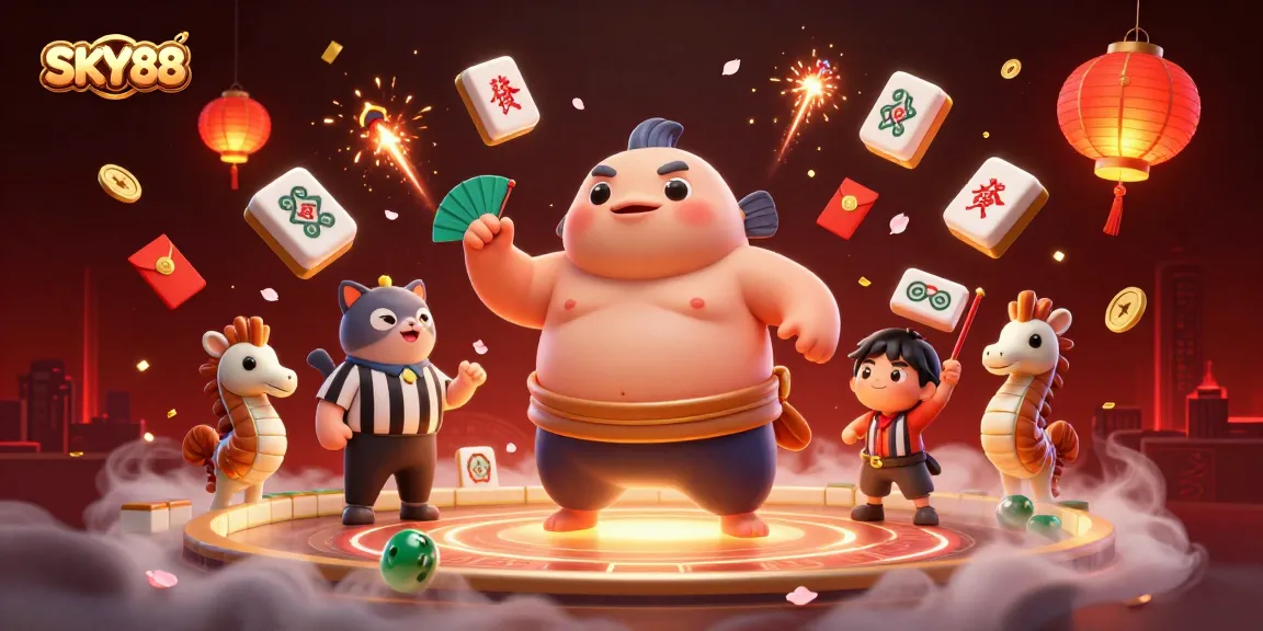 Engage with SKY88's vibrant underwater casino scene featuring a fugu champion and dynamic game elements.