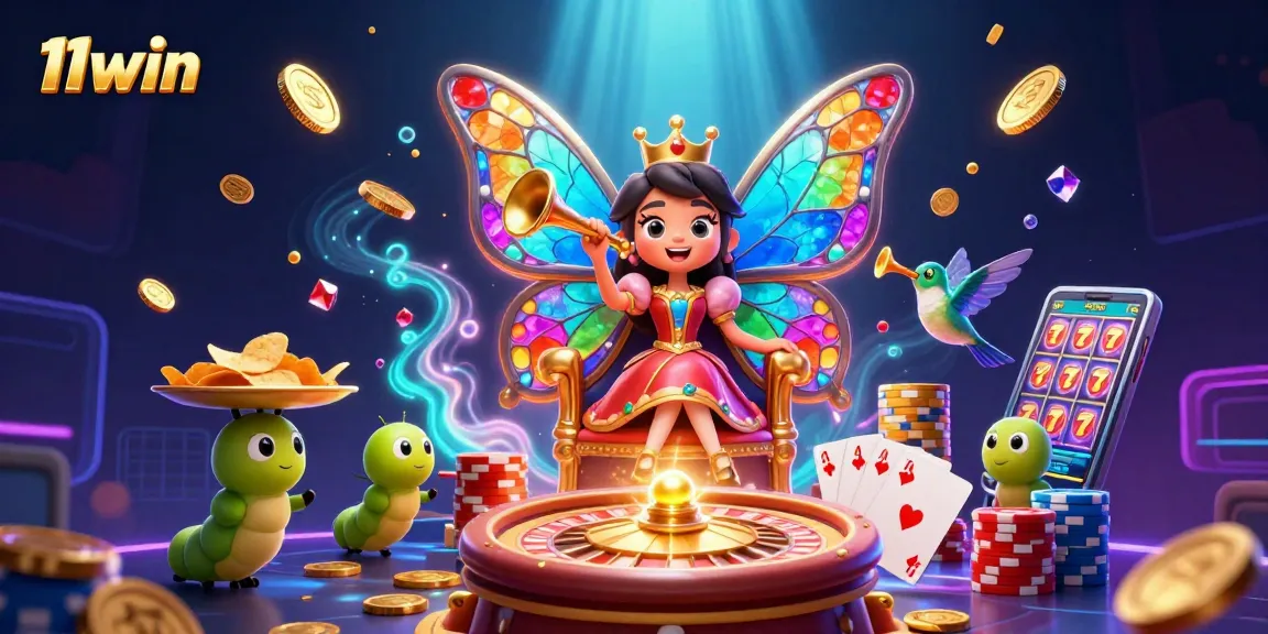Engage with 11win's vibrant casino world featuring dynamic illustrations and thrilling gameplay.