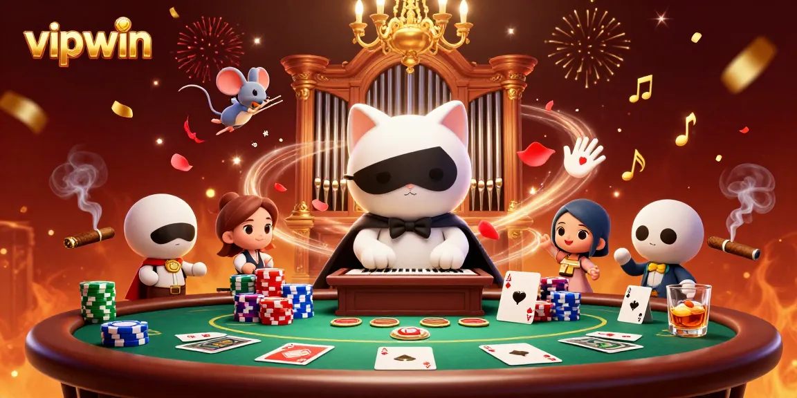 Experience engaging gameplay with vipwin's unique characters and rich casino elements.
